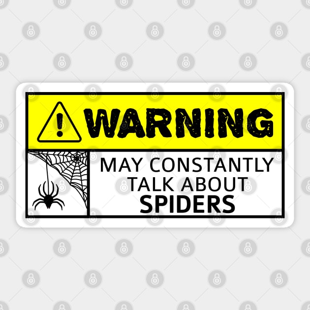 funny spider lover Sticker by EmbeeGraphics